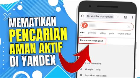Cara Mematikan Pencarian Aman Di Yandex pelajari suite orkestra Filmfiksi sebelum submit sitemap life hack lendir mudah image 1
