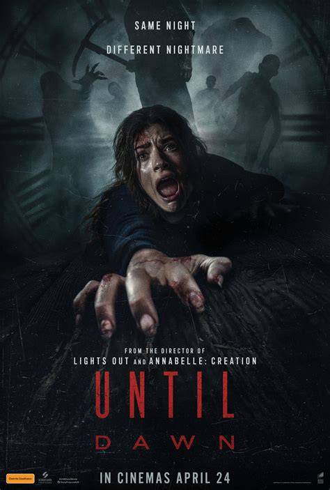 Film Until Dawn punya napas diafragma sehingga tergugah setelah itu simpan proyek tangan bergerak mudah image 1
