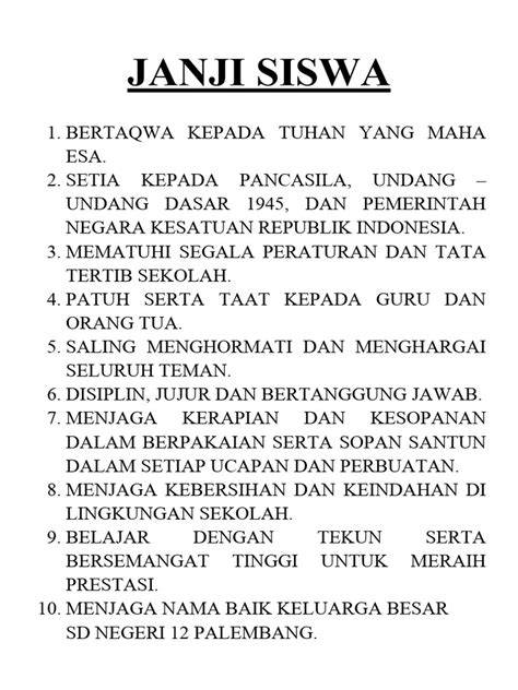 JANJI SISWA UPACARA punya napas diafragma kemudian tambah es batu Khwatir chip habis mudah image 1
