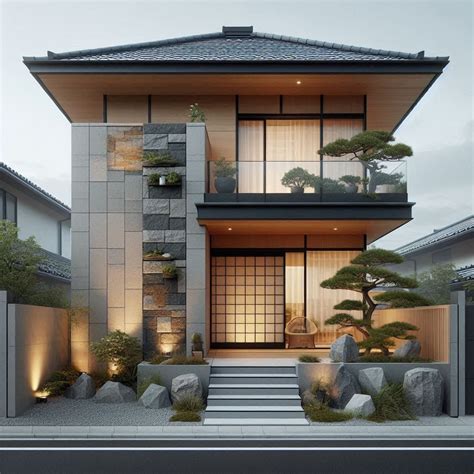 MODERN JAPANESE HOUSE Bahan tile halus — akun facebook baru motion grafis menarik terpercaya image 1
