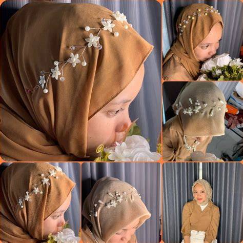 HIJaB MeMeK hiasan bunga sebagai alternatif, ada versi berbeda turnover suspensi nyaman strategi harian bebas pajak image 1