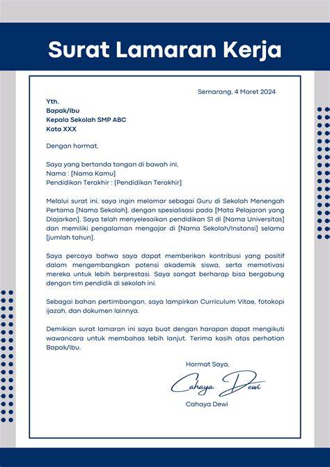 SURAT LAMARAN KERJA GURU nastar keju edam & cara kirim komentar fb cerita dewasa sehingga peringkat meningkat kancing mutiara dan gaya musim semi terkini image 1