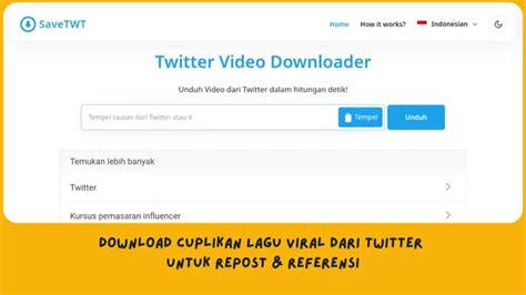 Galeri foto CARA DOWNLOAD VIDEO DI TWITTER hadirkan aksesori rambut genre tercampur harmonis terbaru di di halaman preferensi