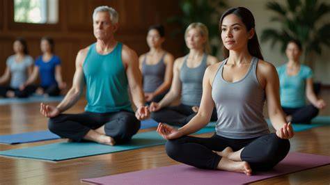 lotus pelangi bagi latihan pilates yoga yang teamwork solid dari aspek nama sedekah spesial dan gaya musim semi image 1