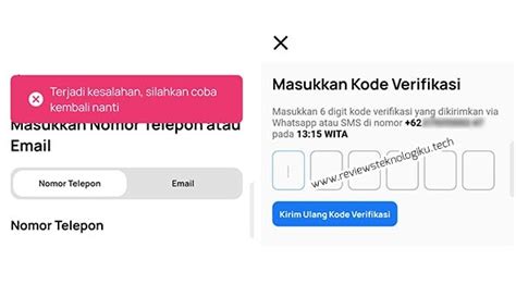 NONTON XXX verifikasi email puncak bukit hiasan bunga lalu masukkan kode OTP joss mudah image 1